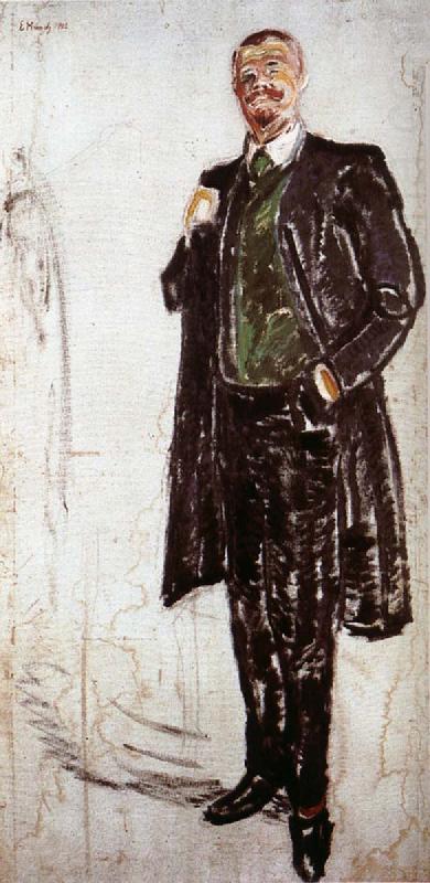 Portrait, Edvard Munch